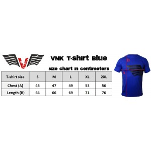 VNK T-shirt Blue size S