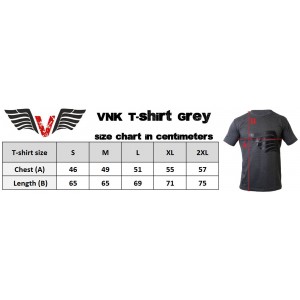 VNK T-shirt Grey size XL