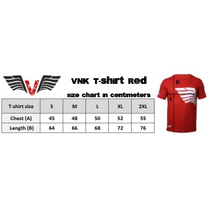 VNK T-shirt Red size XL